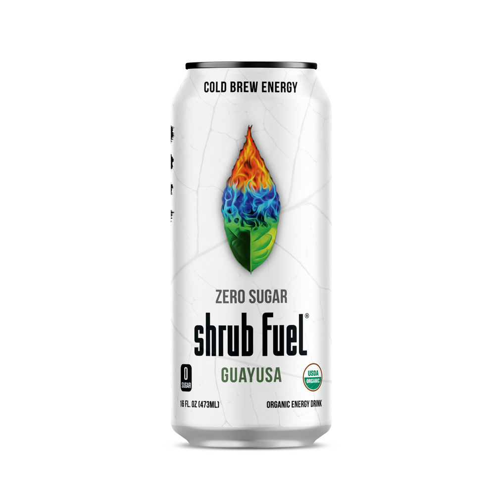 Shrub Fuel Organic Guayusa Energy Drink | Zero Sugar